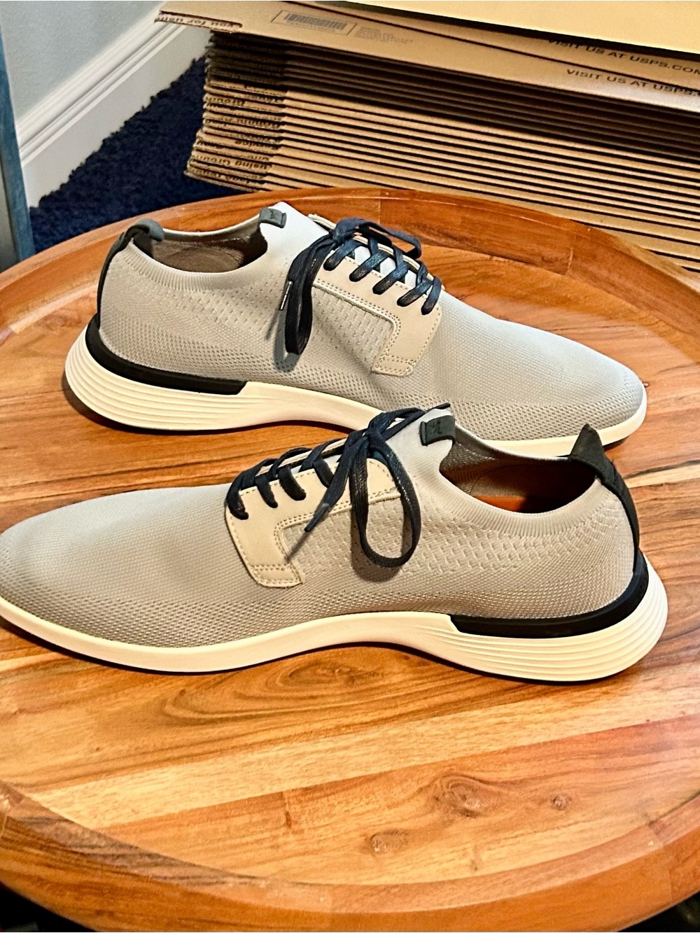 Wolf & Shepherd SwiftKnit Derby sneakers NEW - Picture 3 of 6